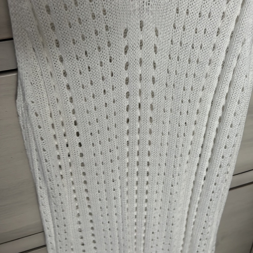 New Crochet Mini Beach Dress - Picture 3 of 4